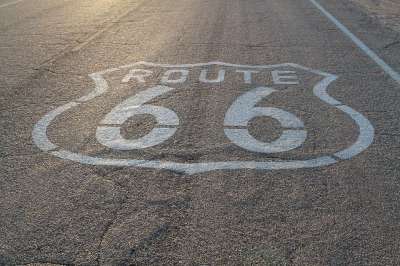 66 号公路 高速公路 沙漠 旅行 路线 路 美国 加利福尼亚州
