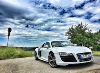 奥迪 跑车 汽车 车 路 R8 V10 景观