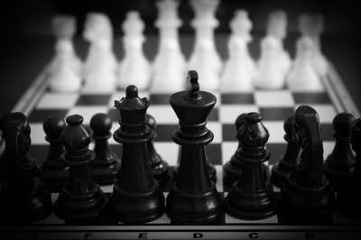 战斗 黑色的 板 挑战 棋 棋盘 竞赛 游戏 智力 王 闲暇