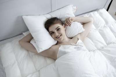 打破 睡眠 可爱的 女孩 婴儿 肖像 新鲜出生 孩子 女士