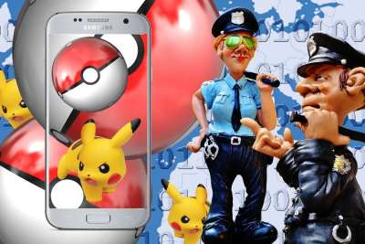 游戏 互联网 口袋妖怪 抓 去 智能手机 App 警告 保护