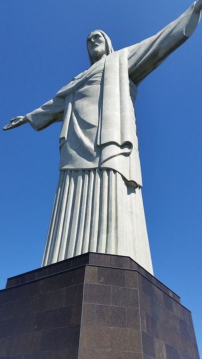 基督 河 一月 海滩 巴西 基督救世主 太阳 驼峰的 旅游景点