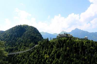 Highline179 吊桥 奥地利 赫恩堡 旅游 行人桥 绳桥
