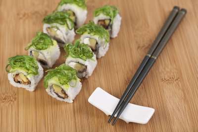 寿司 鱼 卷 白饭 一顿饭 食物 日本人 餐厅 健康 亚洲人