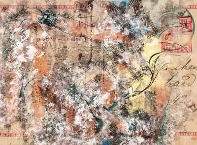 艺术 大学 布局 多彩多姿的 染 抽象的 绘画 幻想 艺术的