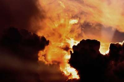 云 积云 颜色 阳光 天空 日落 太阳 自然 气氛 大气