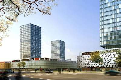 办公大楼 别墅 渲染 可视化 建筑学 可视化 3D 建筑可视化