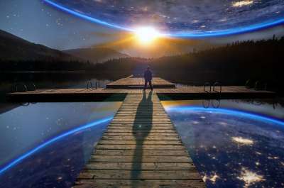 反射 星星 寒冷的 魔术 假期 这个星球 性质 旅游 森林