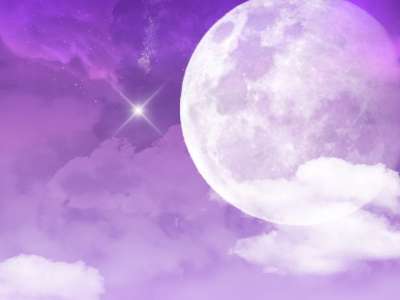 紫色的 天空 星星 月亮 云 风景秀丽的 自然 户外的 夏天