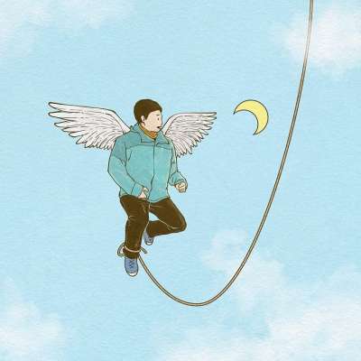 绘画 创造力 想象力 距离 航班 束缚 月亮 蓝色月光 蓝色的漆