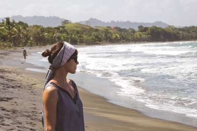 海滩 女士 女孩 围巾 最佳 海洋 海 加勒比 丛林 地平线