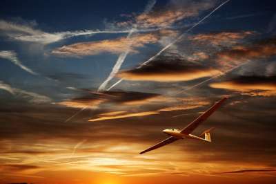 滑翔机 滑行 方法 热的 上升气流 空气动力学 飞行 航空 爱好