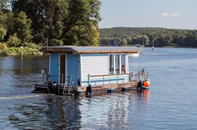船屋 水域 湖 船 旅行 反射 水 假期 夏天 松弛 柏林