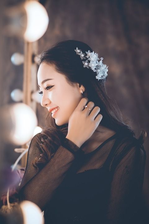 女士 时尚 美丽的 肖像 女孩 模型 人们 成人 魅力 年轻