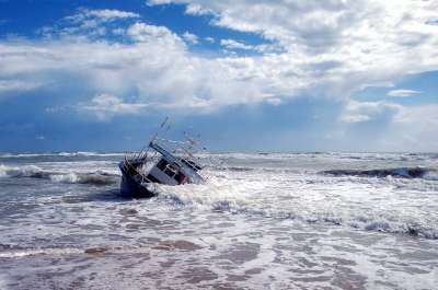 船 海滩 海 风暴 海浪 沉船 死亡 怀旧 失败 水 破坏