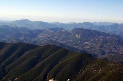 旺图山 山 天空 蓝色的 太阳 风 云 蓝天 叇 自然