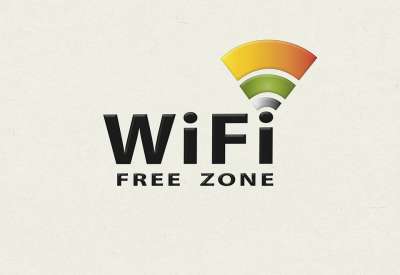 免费Wifi 无线上网 无线网 标识 标志设计 可用的 剪切路径