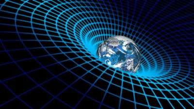 黑洞 地球 抽象的 宇宙 示意图 架构 量子物理学 黑洞 黑洞