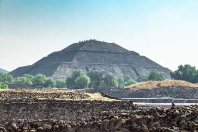 特奥蒂瓦坎 墨西哥 阿兹台克人 考古 建筑学 文化 历史的 旅游