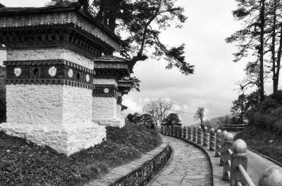 Druk Wangyal Chortens 不丹 多雄拉山口 旅游景点