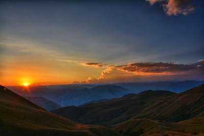自然 看法 Kaçkars 景观自然 草 山 绿色 和平 牧场