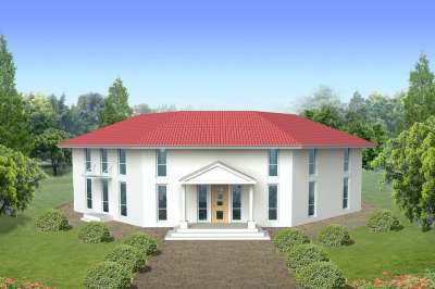 单一家庭住宅 别墅 渲染 可视化 建筑学 可视化 3D 建筑可视化