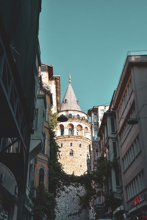 Kız塔 塔 城市 少女塔 Leander塔 地标 旅游景点