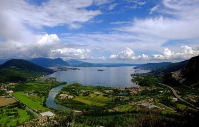 Maggiore 意大利 远景 马鞭草 斯特雷萨 景观 全景
