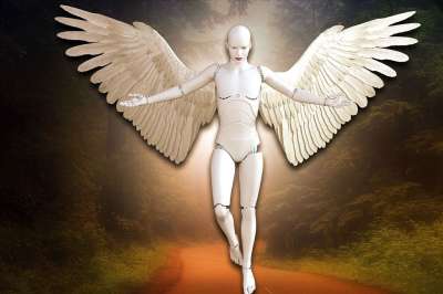 天使 森林 神秘主义 神秘 翅膀 女性气质 数字 多雾路段