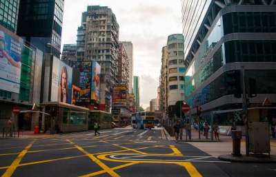 香港邮政 城市 街道 城市景观 城市的 结构 亚洲 天际线 旅游