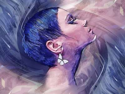 女士 女孩 女性 人类 人 时尚 脸 头 模型 肖像 年轻