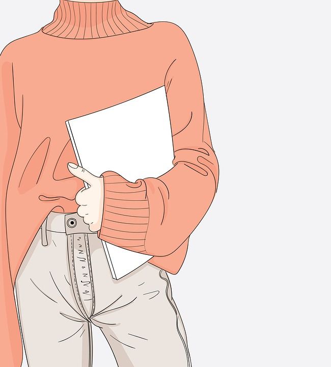 学生 女士 回校 女孩 艺术 卡通片 剪贴画 线条艺术 时尚