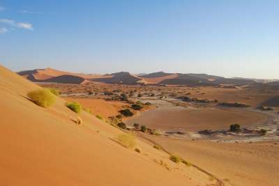 Sossusvlei 纳米比亚 沙漠 盐田 红沙 干燥