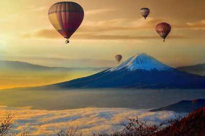 大自然壁纸 自然壁纸 景观 天空 云 山 太阳 风景秀丽的 日出