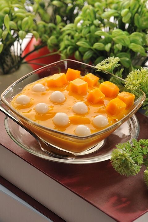 多芒小丸子 甜品 点心 爽口 美食 甜点 冷热饮