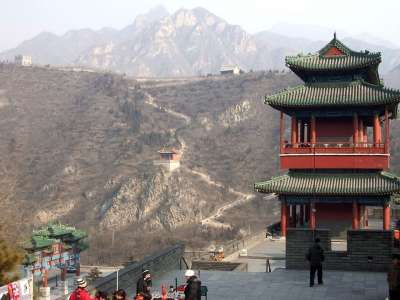 伟大的 墙 中国 亚洲 地标 石头 结构 文化 堡垒 旅行