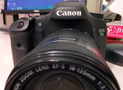 相机 数码相机 佳能 数码单反相机 佳能Eos 7D 数字的