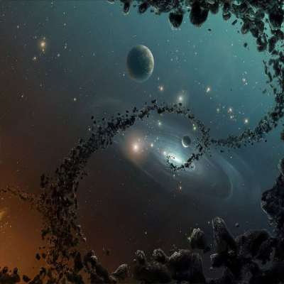 作曲 抽象的 空间 幻想 神秘 艺术 星星 天堂 魔术 月亮