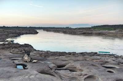 三千挥手 泰国 东北 大峡谷泰国 河 湄公河 旅游景点
