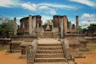 Srilanaka 波隆纳鲁沃 国家 地区 摄影 景观 旅行 天空