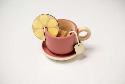 茶碗 茶 玩具 木制茶杯 茶叶袋 杯子 柠檬 马克杯 木制餐具