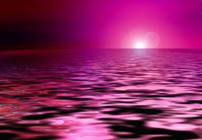 湖 海 水 抽象的 粉色的 超现实的 波浪 日落 美丽的 天堂