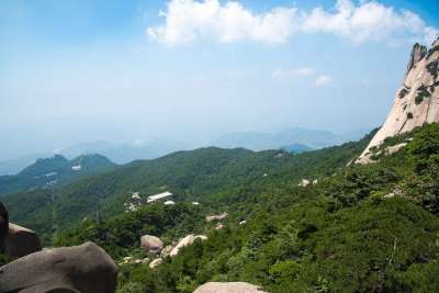 大自然壁纸 自然壁纸 高清壁纸 山 天柱山 云 天 风景 景点