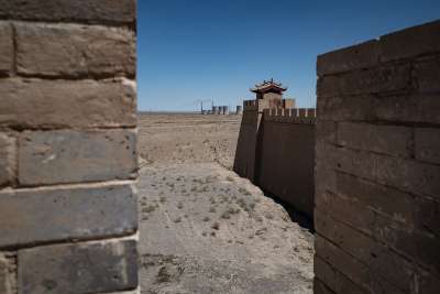 嘉峪关 嘉峪关长城 中国 城堡 堡 堡垒 历史性 结构 旅游景点