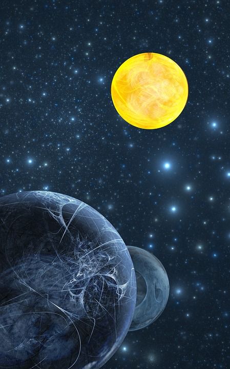 分形 抽象 背景 宇宙 空间 星星 行星 星系 太阳 外星人