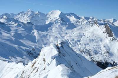 自然 景观 山 山世界 梦想看 远见 远景 全景 冬天