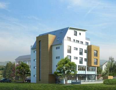 公寓楼 别墅 渲染 可视化 建筑学 可视化 3D 建筑可视化 景观