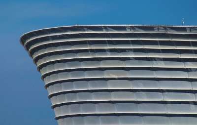 南非 开普敦 足球体育馆 大球场 蓝天 建造