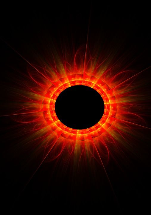 分形 太阳 火焰 设计 生成 数字的 几何的 星星 幻想