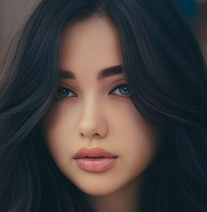 女士 美丽的 肖像 绘画 艺术 艺术品 美丽 模型 魅力